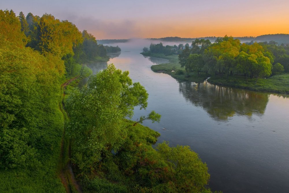Река Ока Нижегородской области