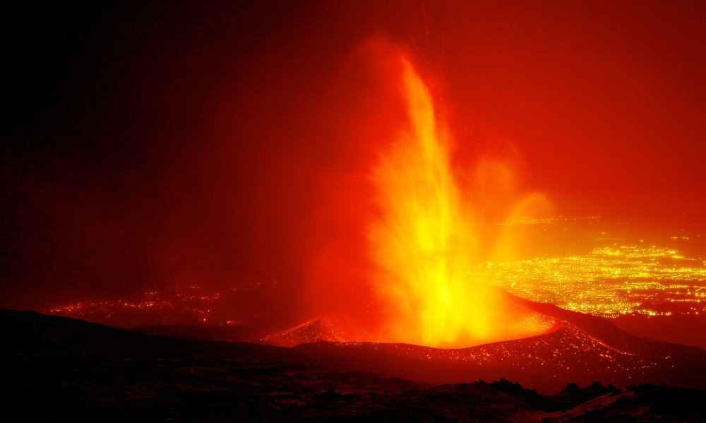 Etna Eruption 2021