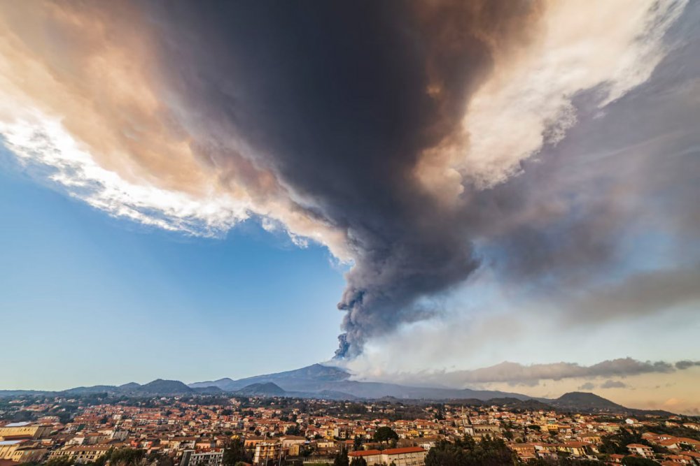 Вулкан Этна Сицилия 2022