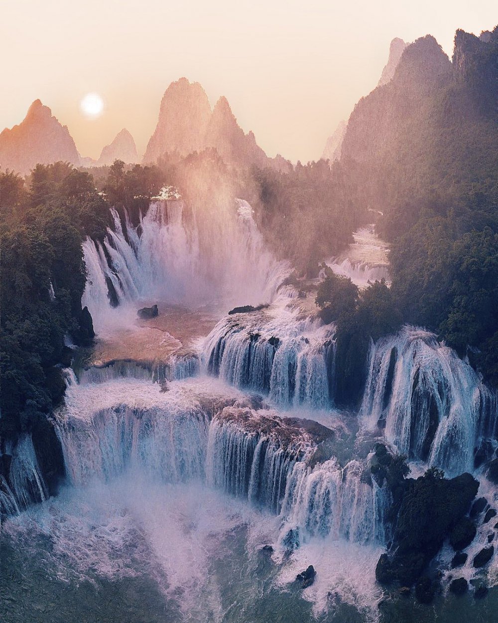 Далат Вьетнам водопад