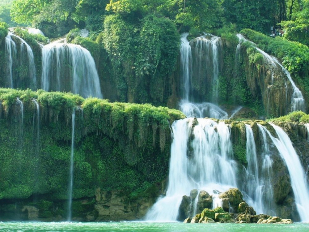 Водопад к50 Вьетнам