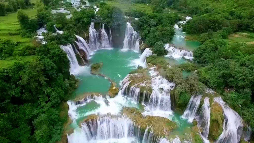 Водопад банзёк Вьетнам