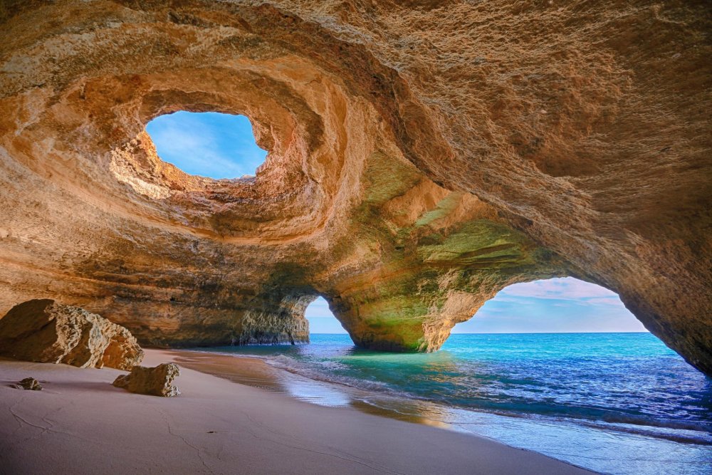 Пещера Бенагил, Алгарве, Португалия