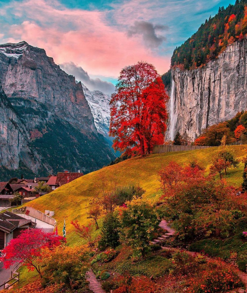 Осень в швейцарии