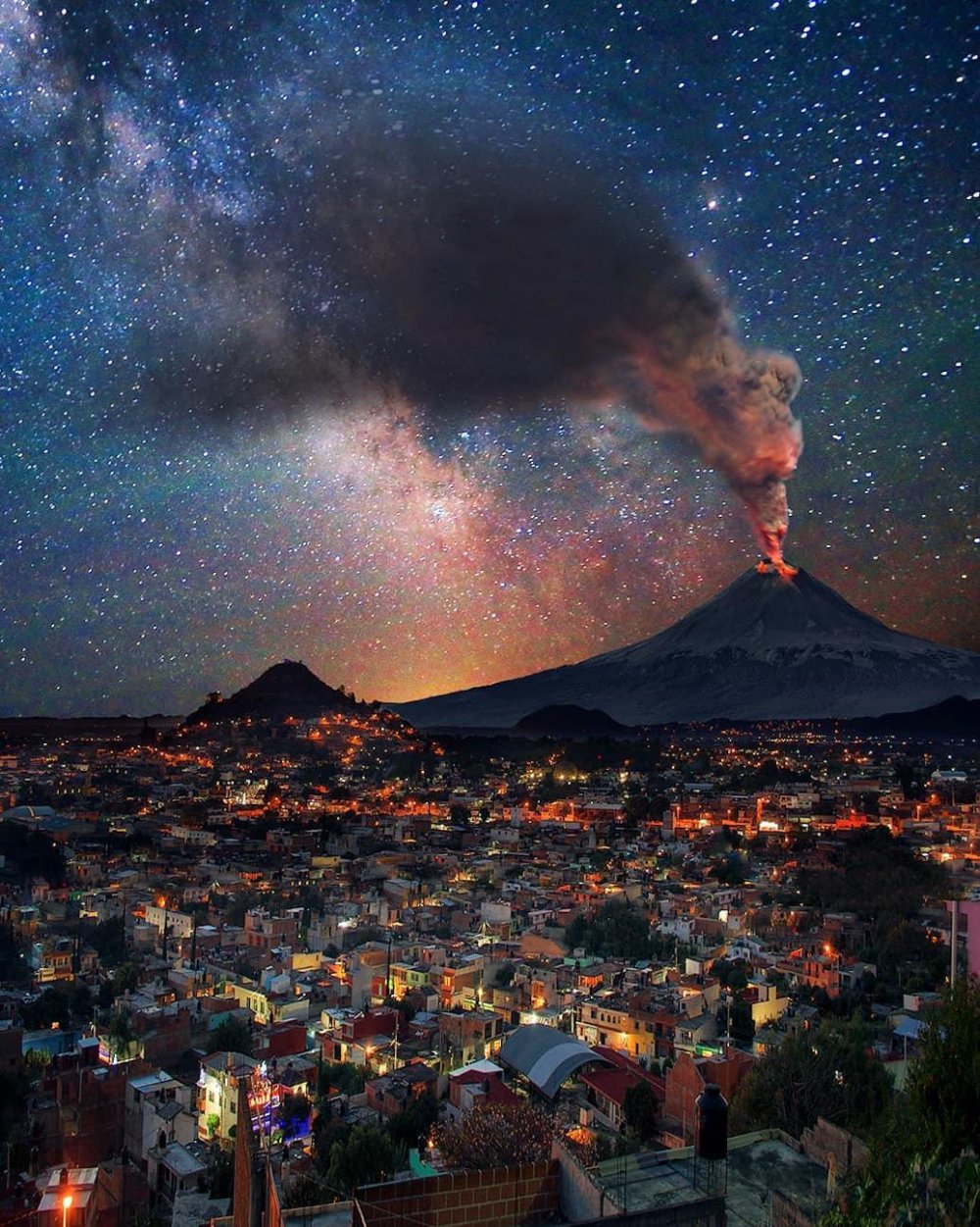 Пуэбла Мексика вулкан