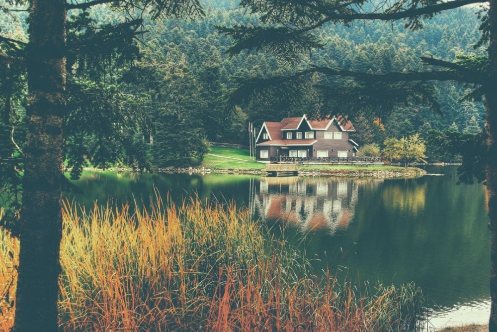 Вермонт дом у озера