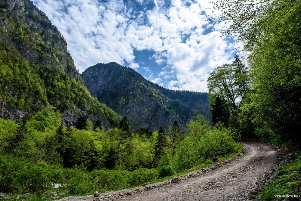 Перевал Абхазия
