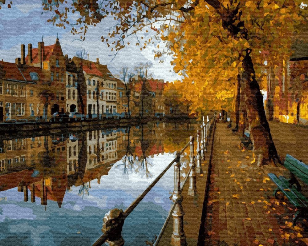Осень в Брюгге Бельгия