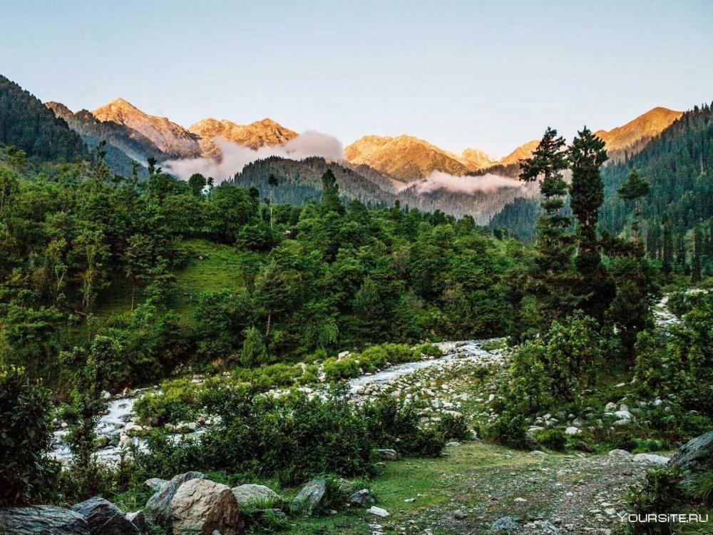 Штат Кашмир природа