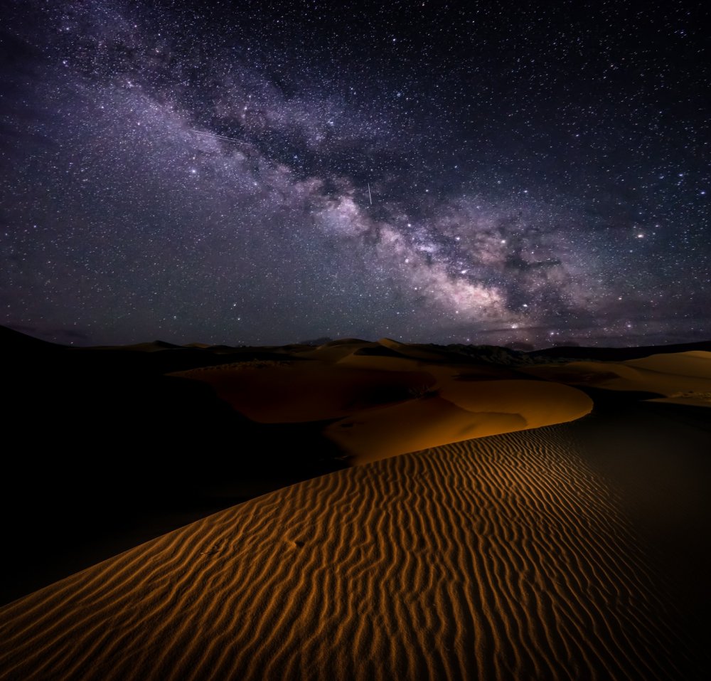 Пустыня Гоби ночью
