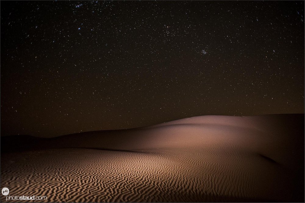 Сахара ночью