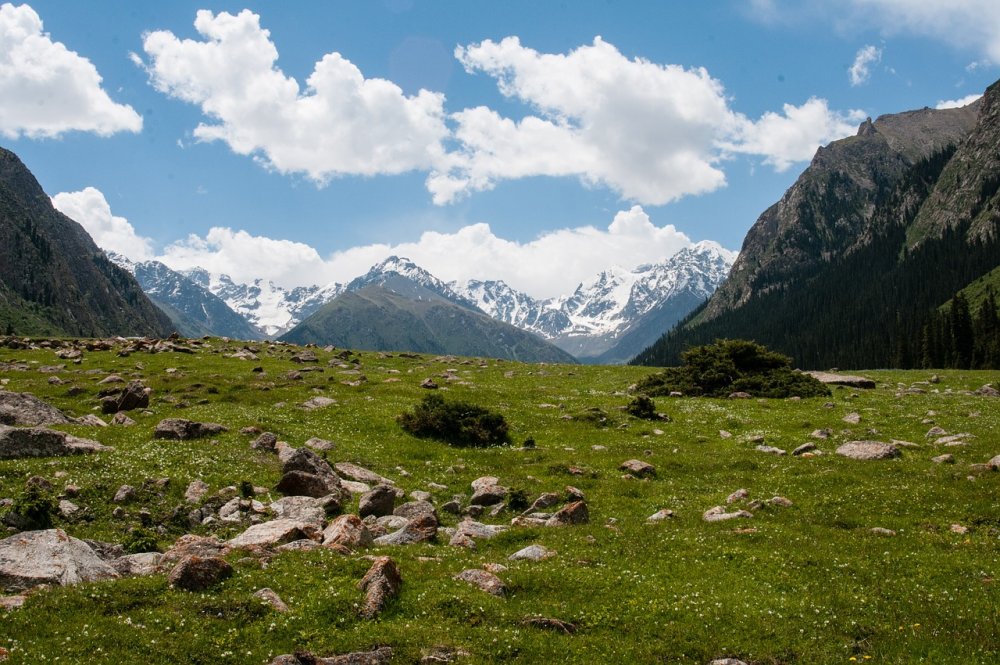 Ала-ТОО Киргизия горы