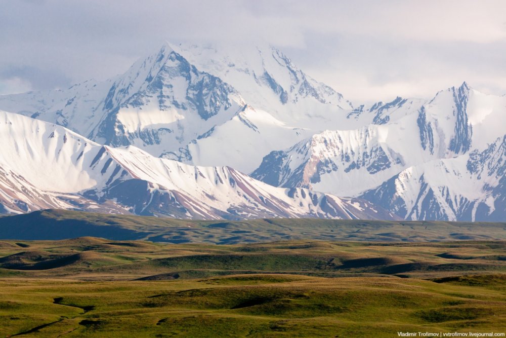 Горы киргизии