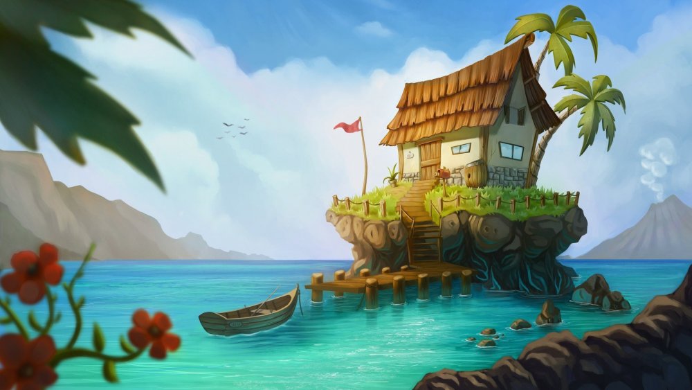 Дом на сказочном острове