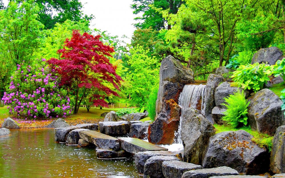 Японский сад камней фэн шуй