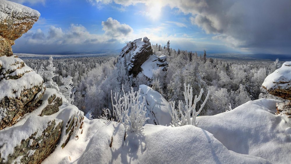 Таганай национальный парк зима