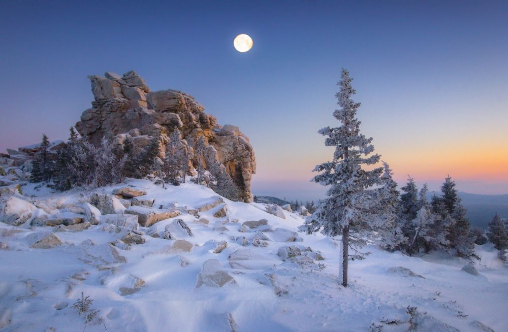 Национальный парк Зюраткуль зима