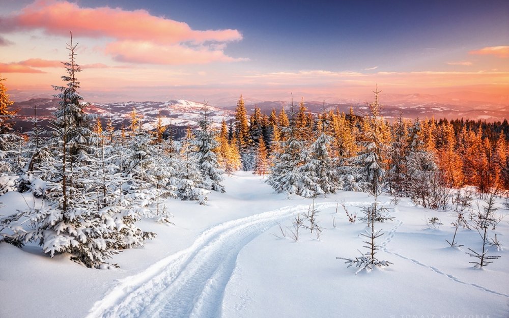 Уральская природа зимой