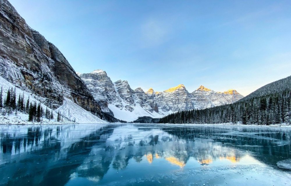 Ледниковое озеро Морейн, Канада
