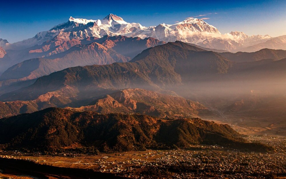 Непал Покхара Гималаи