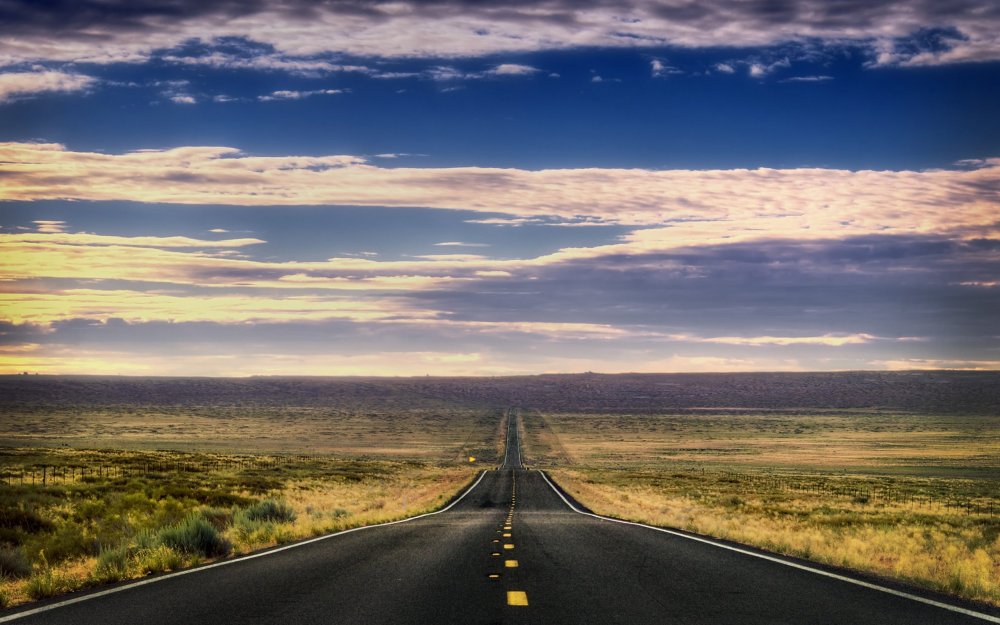 Дорога в никуда в штате Нью Мексико