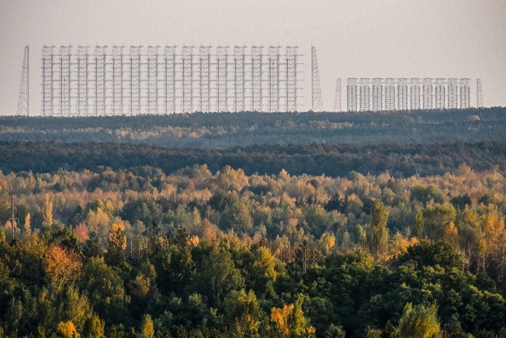 Радиоактивный лес Чернобыль
