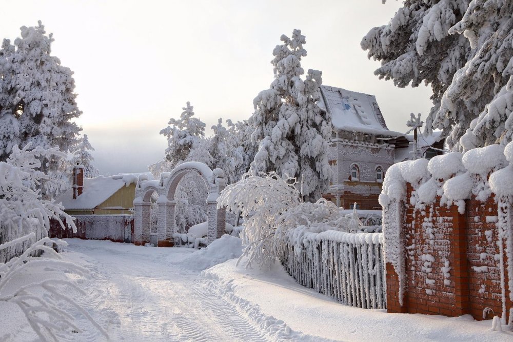 Сказочная красота русской зимы
