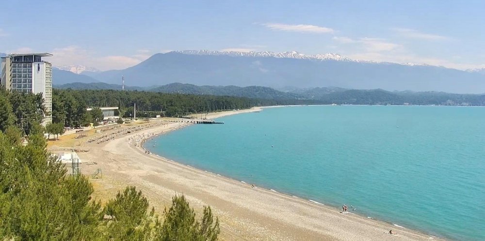 Пляж Пицунда Абхазия