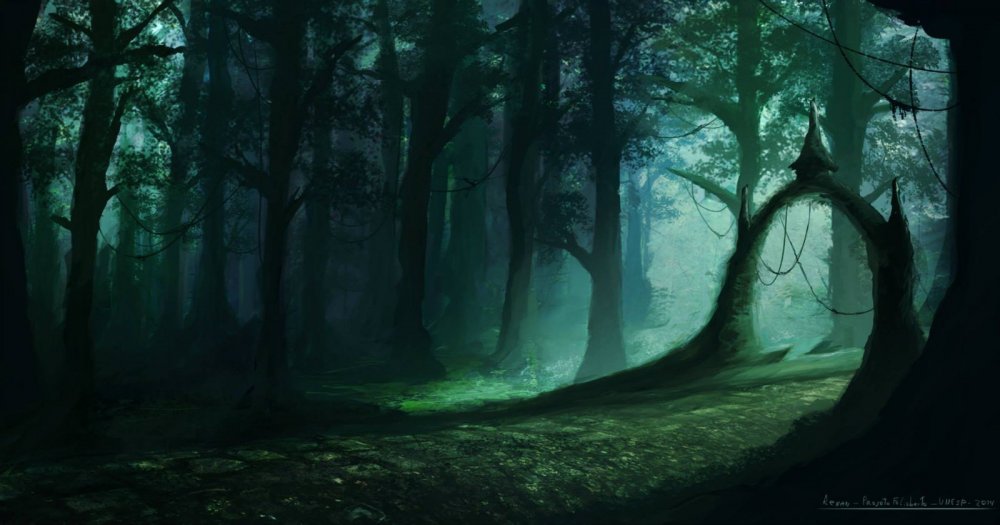 Сумрачный лес Данте