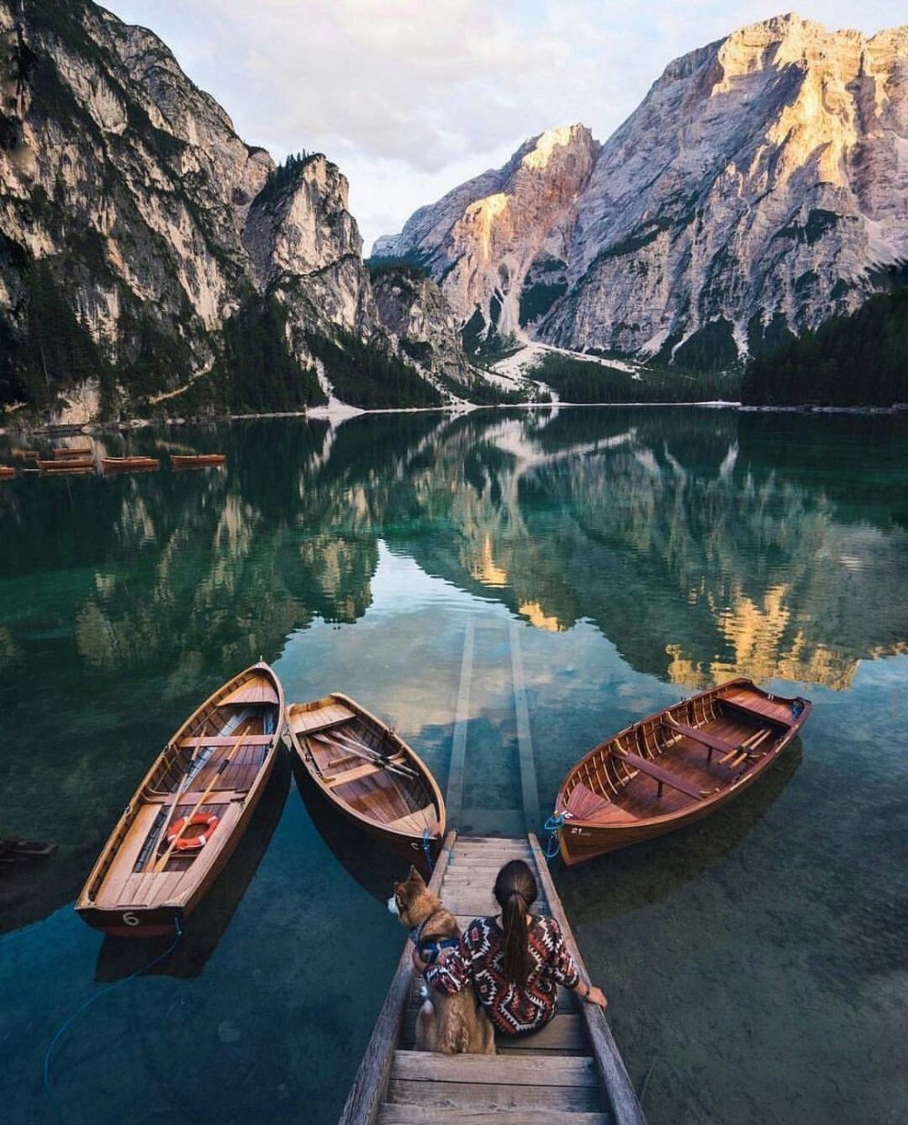 Озеро Брайес Италия