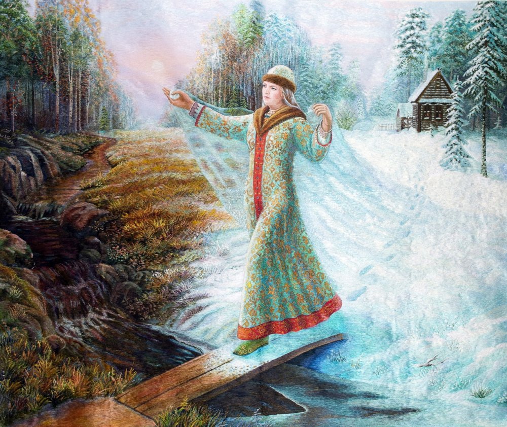 Славянская богиня зимы