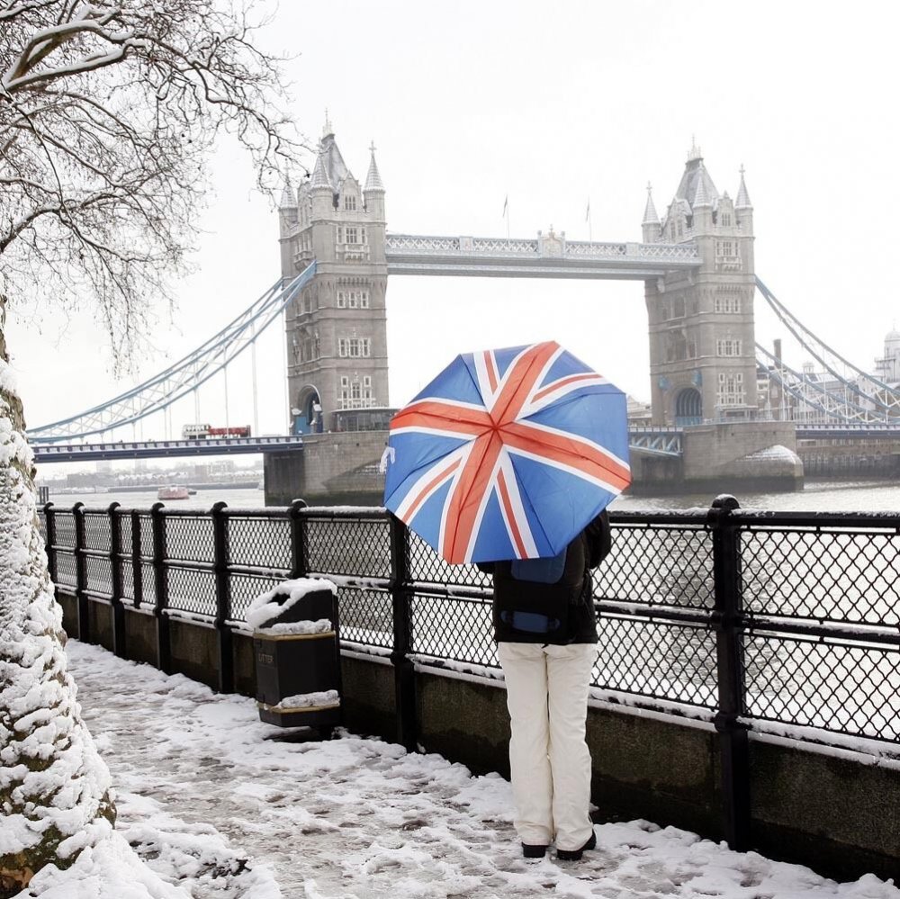 Зима в Британии