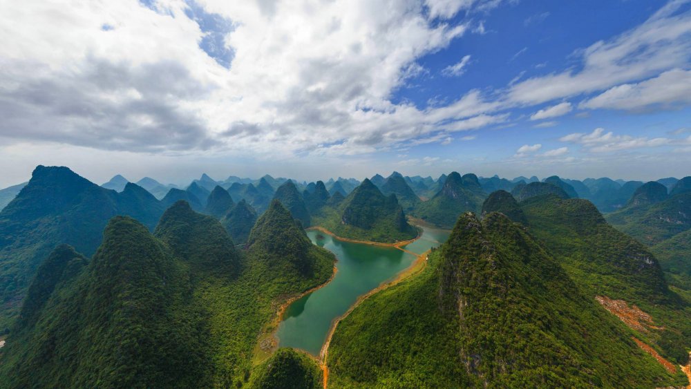 Карстовые горы Гуанси Китай