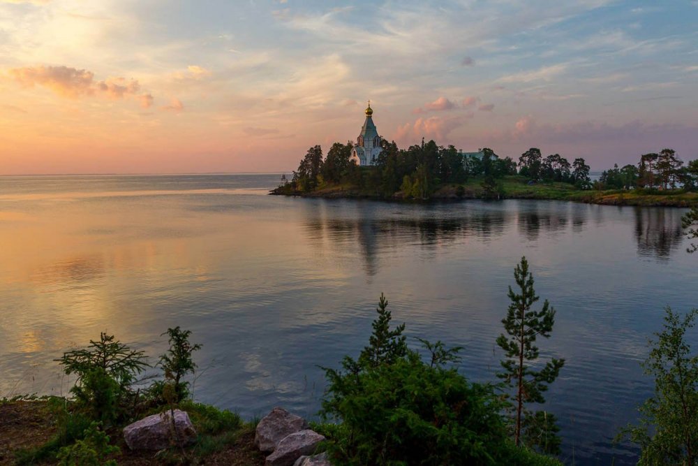 Валаамский монастырь Ладожское озеро