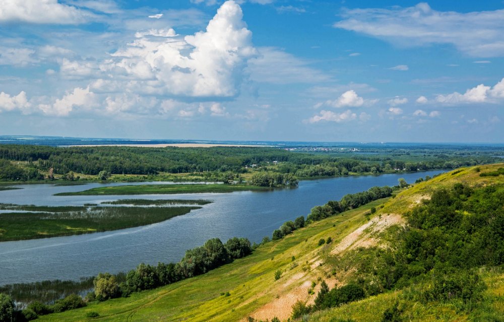 Река Свияга в Татарстане