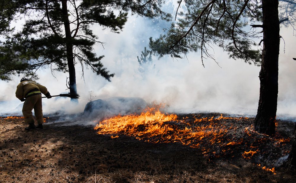 МЧС Лесные пожары Иркутская область 2020