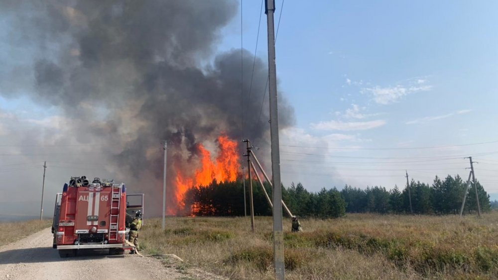 Пожары в лесах Татарстана