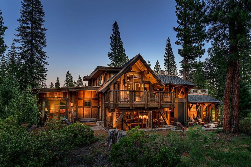 Дом Mountain log Cabin