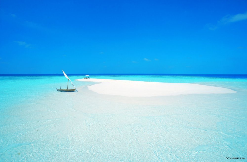 Мальдивы острова песок
