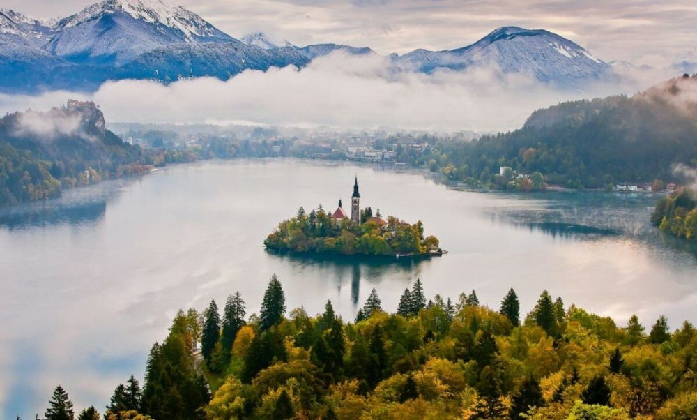 Блед озеро, словения