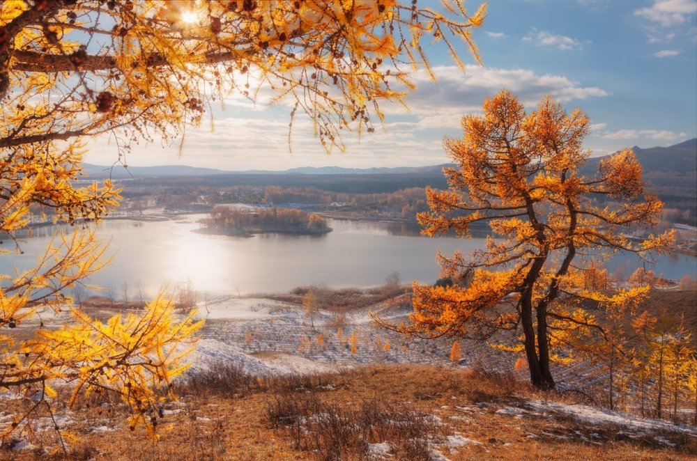 Природа Южного Урала в ноябре