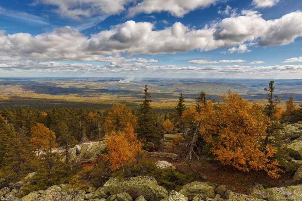 Золотая осень на Южном Урале