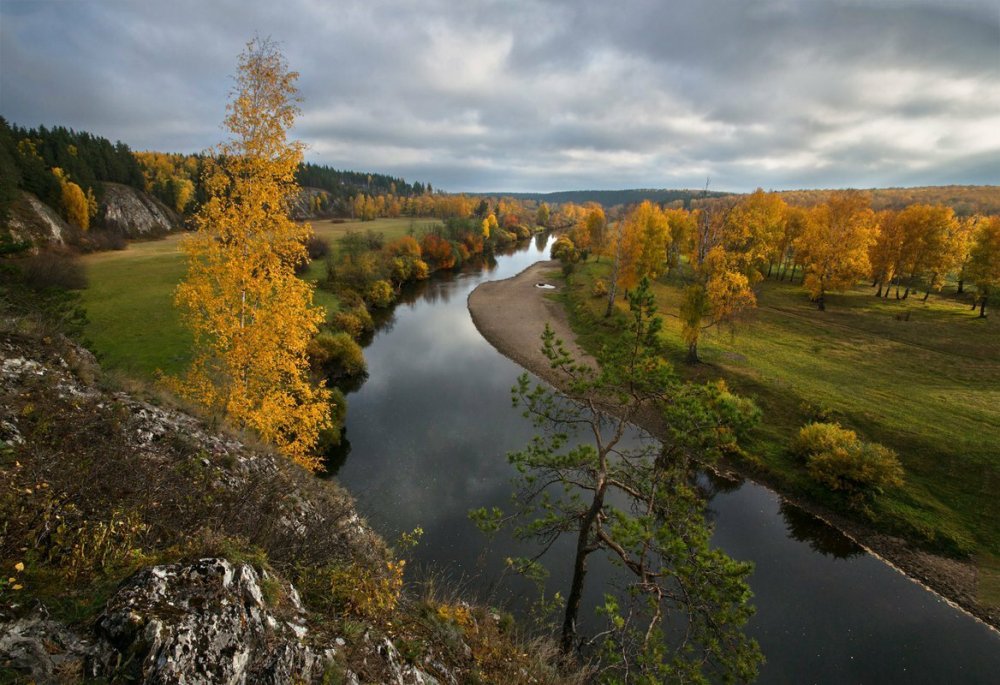 Южный Урал природа река Урал