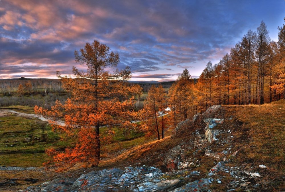 Природа Южный Урал октябрь