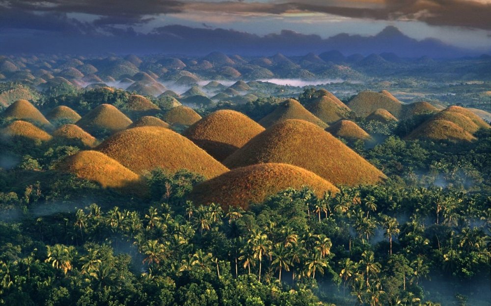 Шоколадные холмы Бохол Филиппины