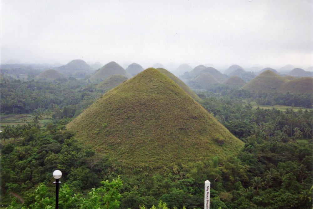 Холмы острова Бохоль Филиппины