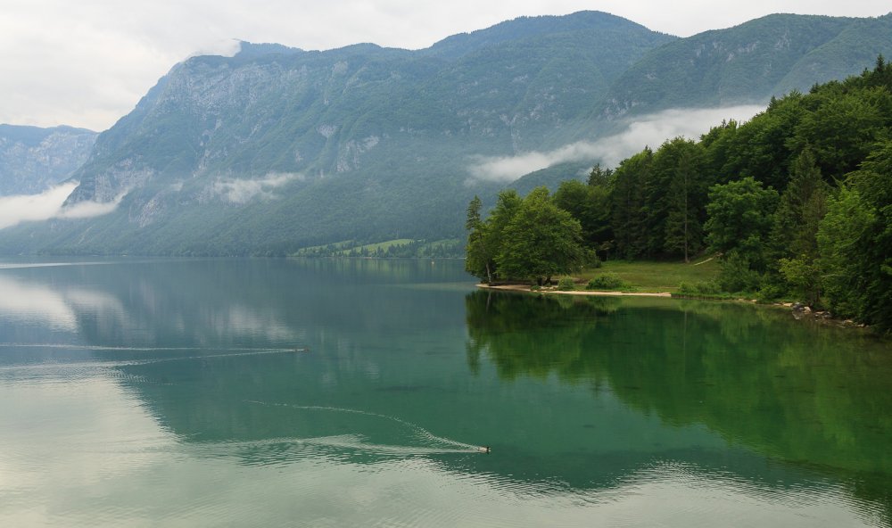 Бохинское озеро Словения