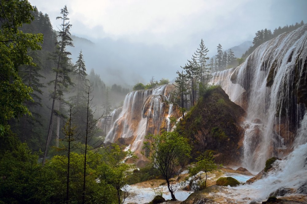 Природа Кахети горы водопад