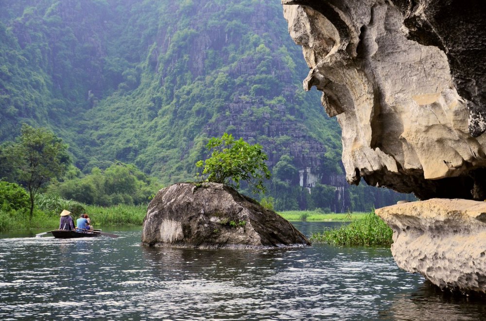 Вьетнам провинция Нинь Бинь река