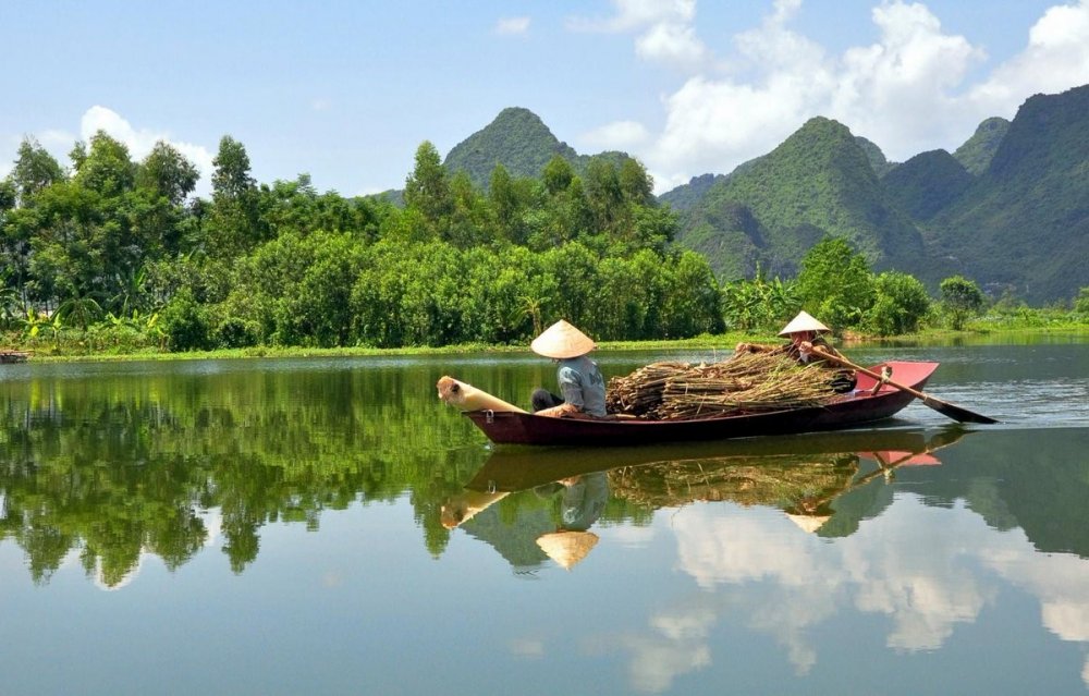 Дельта реки Меконг (Южный Вьетнам)